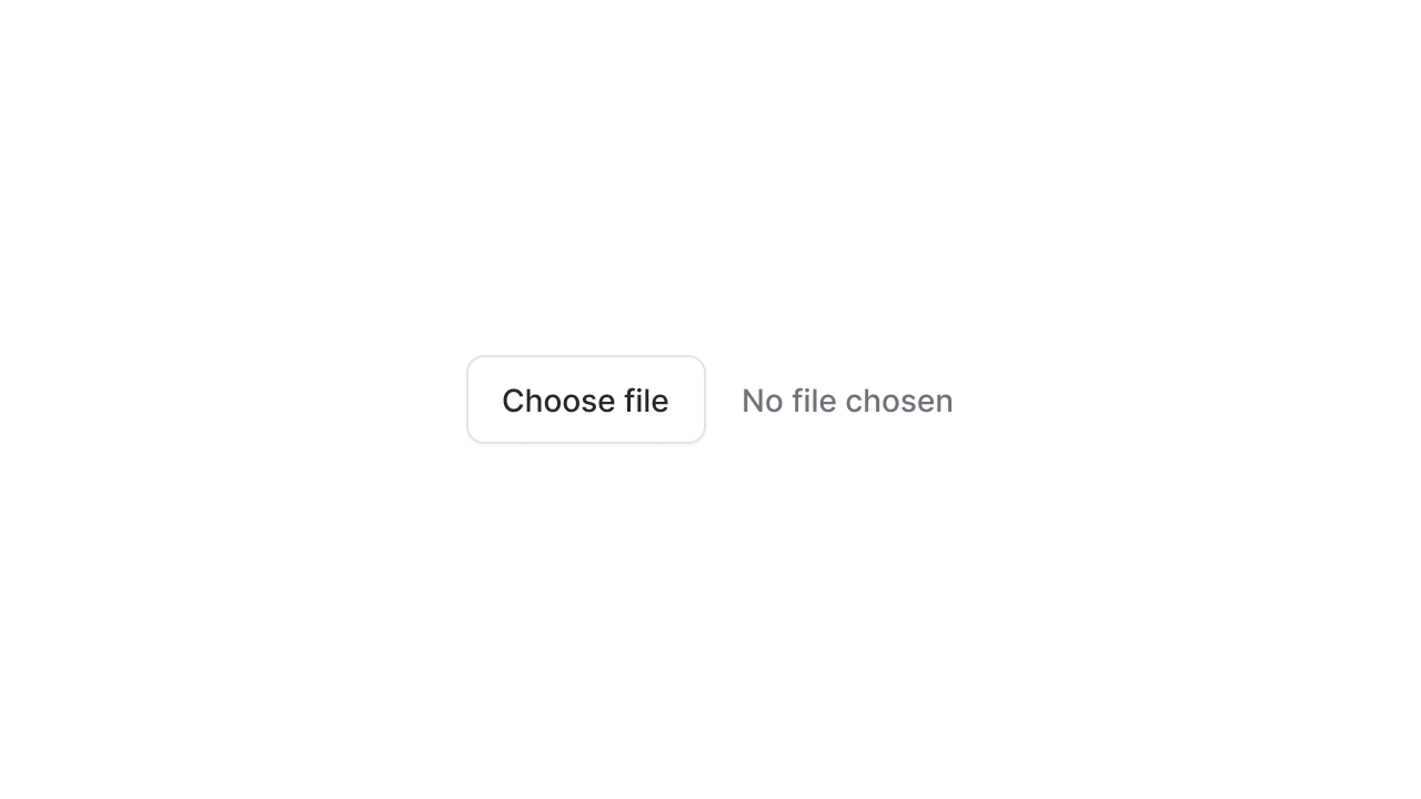 A custom file input button