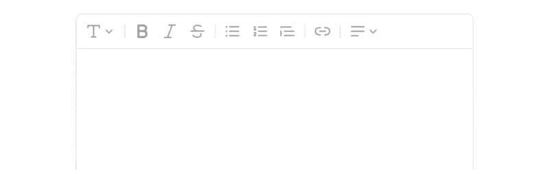 Typing markdown syntax into the editor to trigger formatting
