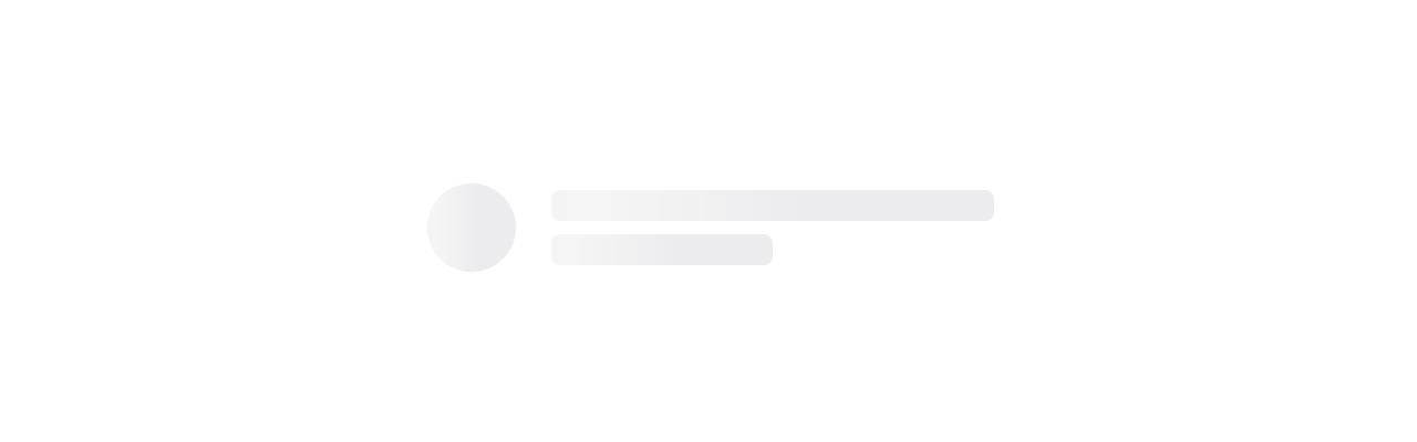Skeleton loading placeholder with shimmer animation